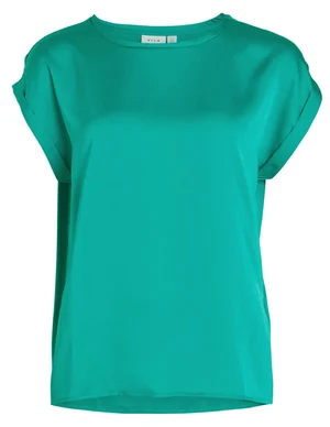 Vila VIELLETTE S/S SATIN TOP/SU - NOOS 14059563