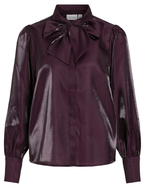Vila VIKLARINA NEW L/S BOW SHIRT/R 14102516