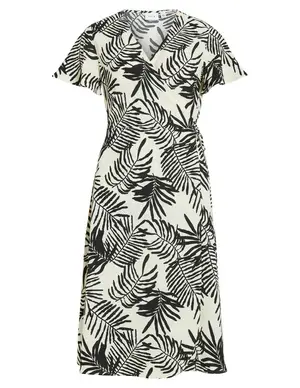 Vila VILOVIE S/S WRAP MIDI DRESS - NOOS 14059666