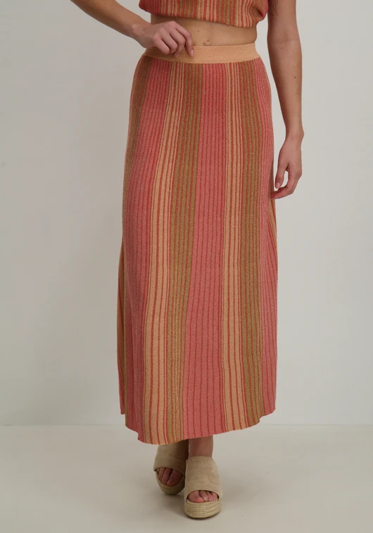 Vila VIMELVINA GLITTER KNIT ANKLE SKIRT 14105866