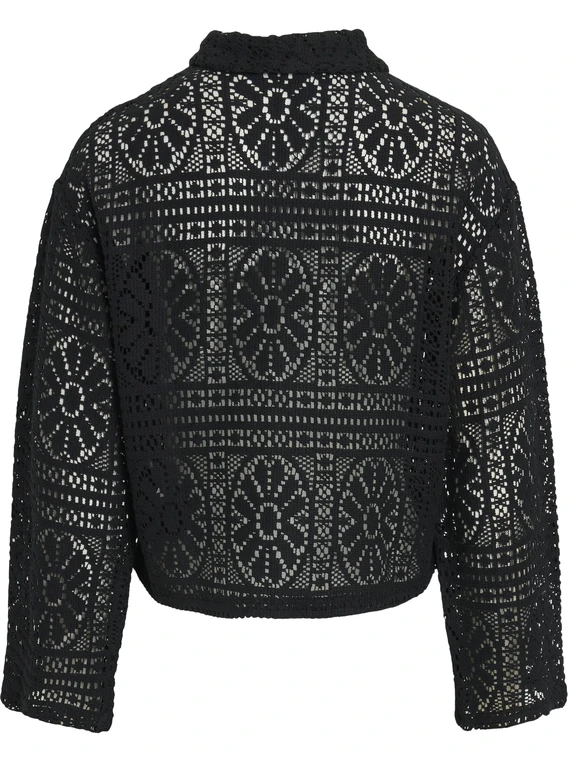 Vila VIMERINDA CROCHET L/S CARDIGAN/BFS 14105211