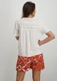 Vila VIMESA LACE S/S TOP - NOOS 14092019