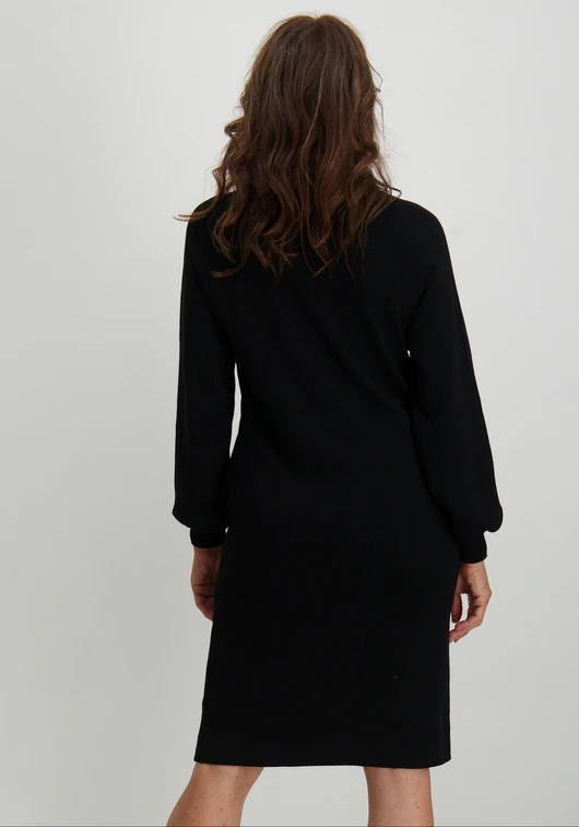 Vila VIOSTRIA ROLL NECK L/S KNIT DRESS - 14094192