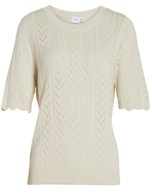 Vila VISHELLEY O-NECK 2/4 KNIT TOP - NOO 14081487