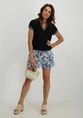 zoso Print travel short 242Jennifer