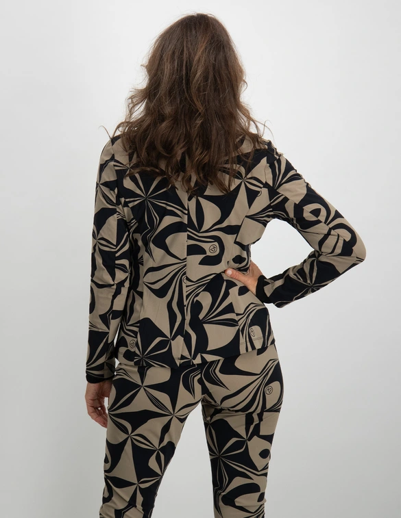 zoso Printed travel blazer 234Susan