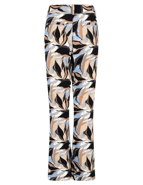 zoso Printed travel trouser 244Biba