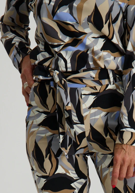 zoso Printed travel trouser 244Biba